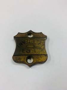 Brassware: Inviolable lock plate