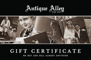 New Arrivals: Antique Alley Gift Certificate