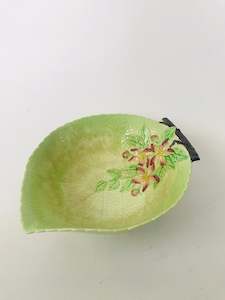 Carltonware: Carltonware Apple Blossom Salad or Fruit Bowl( with staining)