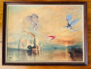 Bespoke Art “Beware what Flies in the Sky”