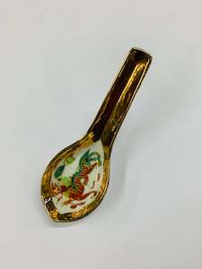 Oriental dragon rice spoon