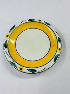 Pottery: Set of 4 Temuka Cottage garden lunch plates