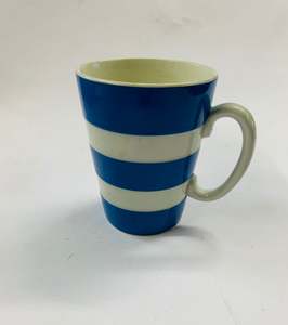 Cups And Saucers: Cornishware mug