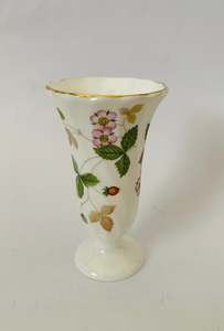 Wedgwood wild strawberry vase