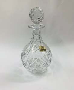 Decanter And Jugs: Small Georgian Crystal Decanter