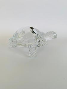 Crystal And Glass Vases: Crystal d Arques Large Crystal Turtle