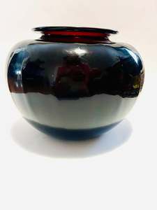 Ruby Glass Bowl or Vase