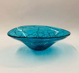 Crystal And Glass Compotes And Bowls: Mdina Midcentury Art glass bowl