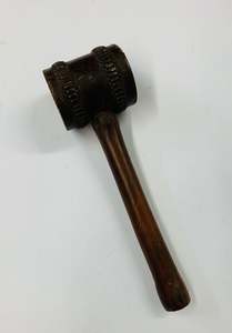 Antique wooden Auctioneer Gavel