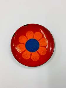 Antique enamel dish