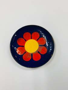 Antique enamel dish