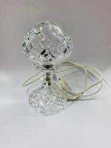 Glass And Crystal: Crystal table lamp