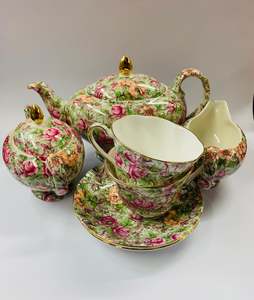 James Sadler Florence Chintz tea set