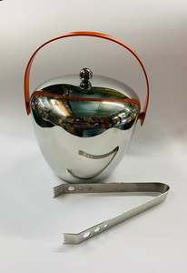 Retro Royal Doulton Ice Bucket and tongs