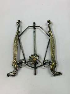 Silver plated Art Nouveau photo frame