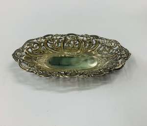 New Arrivals: Sterling Silver bon bon dish 1901