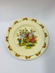 Royal Doulton Bunnykins side plate picking apples