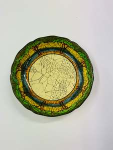 Rare Royal Doulton Deadwood Crackle bowl