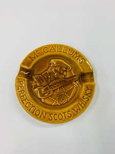 Alcohol And Tobacco: McCallums Perfection Scots Whisky Ashtray