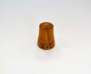 Kiwiana: New Zealand Made Wooden Rimu Thimble