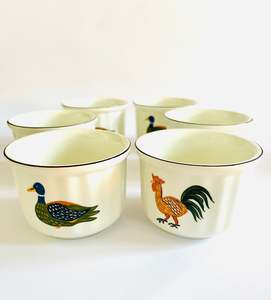 Plates And Platters: Villeroy and Boch Set of Six Ramekins
