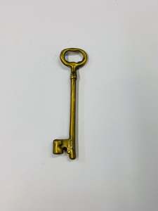 Vintage brass key
