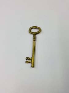 Vintage brass key