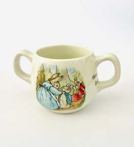 Childrens Gifts: Wedgwood Peter Rabbit Double Handled Mug
