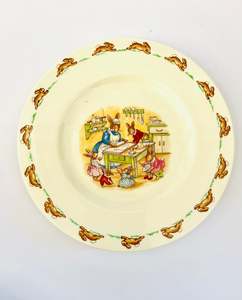 Bunnykins Baking Day Plate