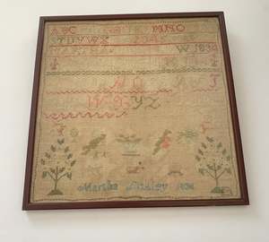 Antique Sampler 1834