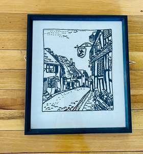 Clocks Mirrors And Frames: Framed Embroidery