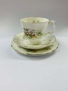 Cups And Saucers: Royal Albert Haworth trio
