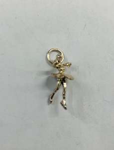 Jewellery: Silver Ballerina charm