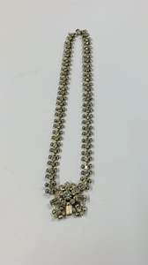 Vintage Diamante art deco necklace