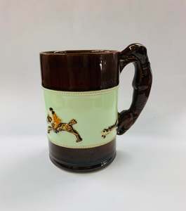 Denby pottery hunting scene mug
