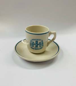 Crown Lynn South Pacific Hotels Cup and Saucer