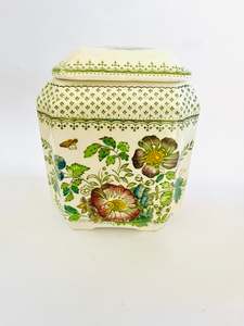 Vases: Masons Paysley Pattern Lidded Container