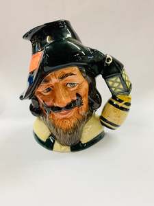 Large Royal Doulton “Guy Fawkes” Toby Jug