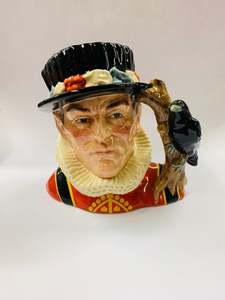 Large Royal Doulton “The Yeoman of the Guard” Toby Jug