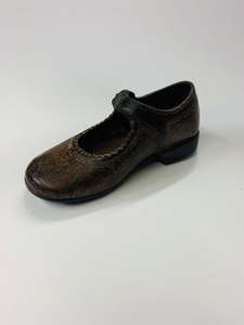 Brass And Metalware: Bronze Mary Jane shoe