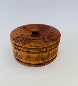 New Zealand Heart Rimu jewellery box