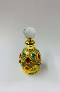 Vintage glass perfume bottle