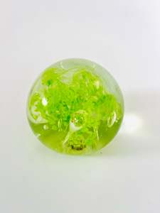 Lime Green Paperweight
