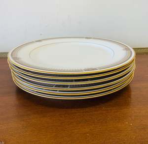 Noritake Windermere set of 6 dinner plates