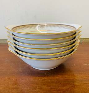 Noritake Windermere set of 6 dessert bowls