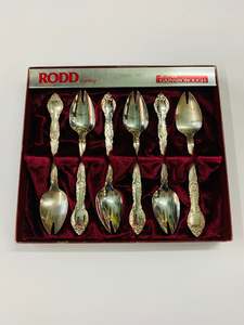 Silver plated Gainsborough buffet forks set of 6