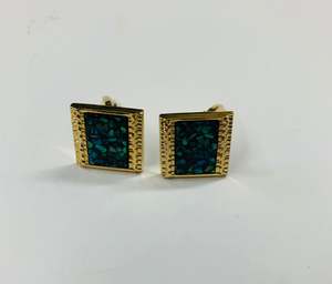 Vintage Paua shell Cufflinks