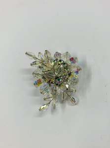 Vintage Diamante crystal brooch