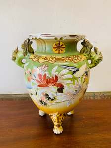 Vases: Japanese Satsuma Meiji vase