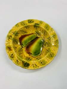 French swallow majolica bowl